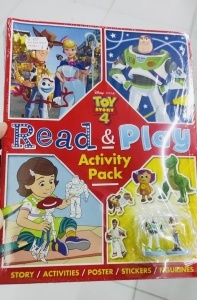 Disney Pixar Toy Story 4: Read & Play Activity Pack (Story book, Activity book, Figurines, Poster, Sticker) #BK234 - Img 7