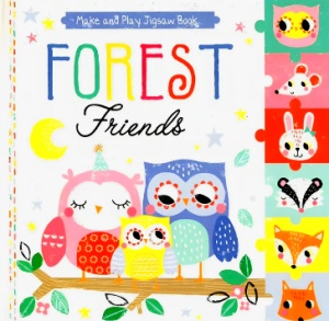 Forest Friends - Pull-Out double-sided Jigsaw Book #BK062 - Img 1