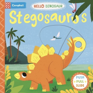 Hello Dinosaur - Stegosaurus - Push-pull-slide #BK047 - Img 1
