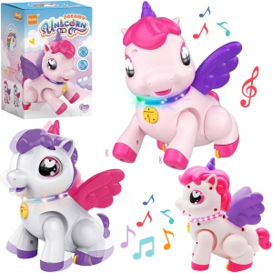 Jucarie Interactiva Unicorn Dansator cu Lumini si Muzica #JJ5439