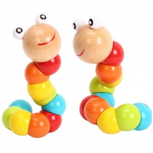 Jucarie Omida de Lemn, Multicolor #JJ5372 - Img 5