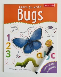 Learn to Write - Wipe Clean - Bugs #BK359