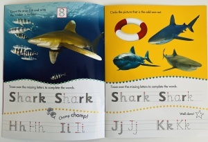 Learn to Write - Wipe Clean - Sharks #BK362 - Img 4