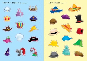 Little first Stickers - Funny Hats - Usborne #BK002 - Img 3