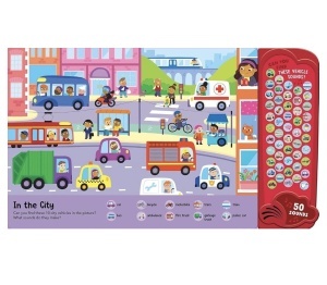 Look and Find: Things That Go - 50 Button Mega Sound Book #BK535 - Img 4