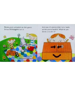 Lulu Loves Shapes - Lift the Flaps Book #BK281 - Img 6