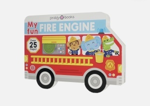My Fun Fire Engine - Lift the Flaps -Priddy Books #BK506 - Img 9