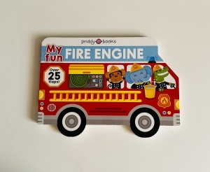My Fun Fire Engine - Lift the Flaps -Priddy Books #BK506