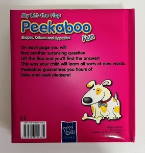 My Peekaboo Fun: Shapes, Colors & Opposites - Lift-the-Flaps #BK467 - Img 9