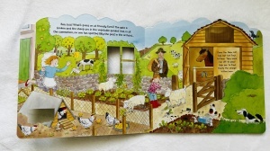 On The Farm: A Friendly Story with Flaps to Lift #BK499 - Img 3