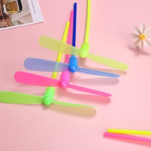Set 4 Libelule Zburatoare cu Lumini si Lansarre manuala, din plastic #JJ5649 - Img 2