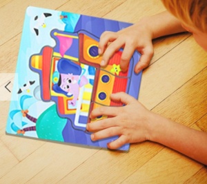 Set 6 Puzzle din carton Mijloace de Transport, Piese Mari, 6 in 1 #JJ5024 - Img 4