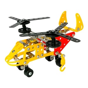 Set Asamblare Fixometal: Elicopter, 127 piese #JJ5520 - Img 2