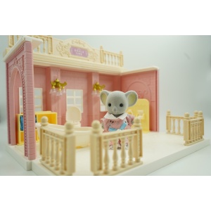 Set Baie pentru Papusi cu Mobilier si Figurina #JJ5213 - Img 4