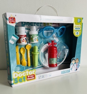 Set Trusa Medicala cu Ochelari si Masca de Oxigen, Plastic #JJ5478 - Img 2