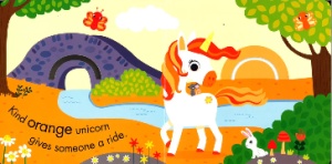 Unicorn - A Magical Book Of Colours -My Peek Through #BK166 - Img 3
