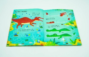 Usborne: Dinosaur Activities - Wipe Clean (with Pen) #BK459 - Img 7