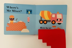 Where’s Mr. Digger? - Felt Flaps and Mirror #BK181 - Img 5