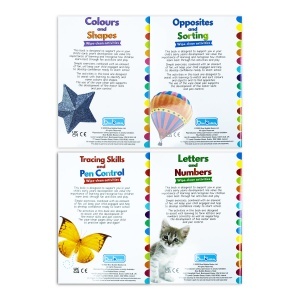 Wipe Clean: Let's Get Ready for School - 4 Book Set (Inc Pen) #BK341 - Img 7
