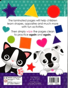 Write and Wipe - Shapes, Opposites and More #BK211 - Img 8