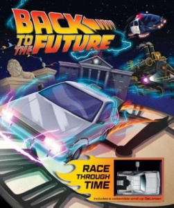 🌈Oferta Zilei❗️ Back to The Future: Race Through Time - Wind-up Delorean Car #BK273