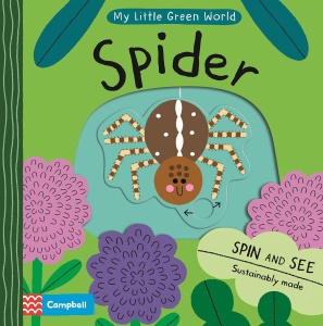 🌈Oferta Zilei❗️ My Little Green World: Spider - Spin and See - Campbell #BK284