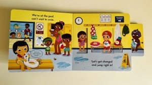 Busy Swimming - Push-pull-slide - Campbell #BK528 - Img 3