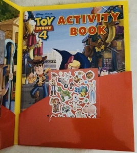 Disney Pixar Toy Story 4: Read & Play Activity Pack (Story book, Activity book, Figurines, Poster, Sticker) #BK234 - Img 4
