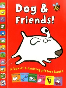 Dog and Friends Bookcase - 6 little books inside #BK311