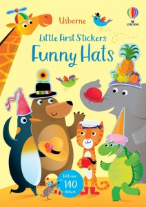 Funny Hats- Sticker Book - Usborne #BK002