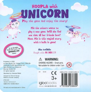 Hoopla with Unicorn -play the Build-in Game #BK077 - Img 6
