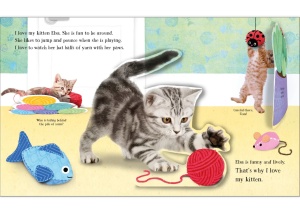 I Love My Kitten - with Pop-ups and Flaps - DK #BK135 - Img 3