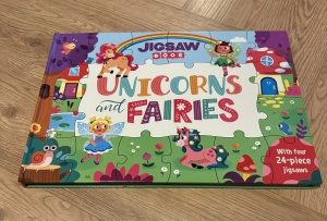 Jigsaw Book: Unicorn & Fairies, Igloo (big book) #BK488 - Img 6