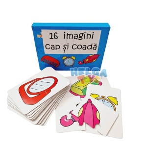 Joc Puzzle Asociere cu 2 piese mari, 16 seturi, Obiecte #JJ5674