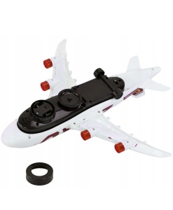 Jucărie interactivă Avion 35 cm cu lumini, deplasare automată și evitarea obstacolelor #JJ5129 - Img 6