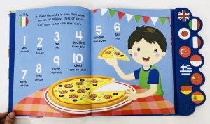 Let’s Count 1-10 Around the World - 10 Languages Sound Book #BK332 - Img 5