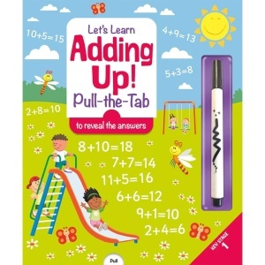 Let’s Learn Adding-Up! - Pull the Tabs to Reveal the Answear #BK337