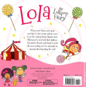 Lola the Lollipop Fairy - with Two way Sequin -Story Book #BK235 - Img 5