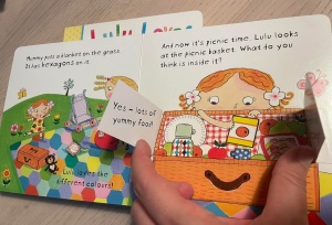 Lulu Loves Shapes - Lift the Flaps Book #BK281 - Img 4