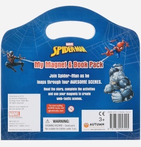 Marvel Spider-Man: My Magnet & Book Pack (Story&Activity Book, 18 magnets, Magnetic Play Scene) #BK236 - Img 9