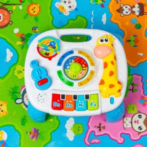 Masuta Interactiva cu Activitati pentru bebelus, Lumini, Sunete #JJ5572 - Img 4