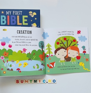 My First Bible Stories - Book and 28 pcs Jigsaw Puzzle #BK061 - Img 5