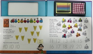 Numbers: Practice Book - Write on and Wipe off (big book) #BK291 - Img 6