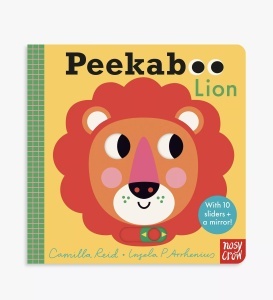 Peekaboo Lion (10 Sliders+ mirror) Nosy Crow #BK561