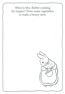 Peter Rabbit: Favourite Foods - Colouring and Doodle Book, Beatrix Potter #BK558 - Img 4