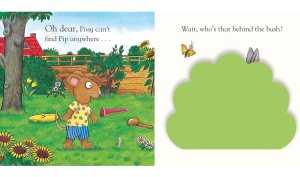 Pip and Posy: Where are you? -In the Garden- Felt Flaps, Axel Scheffler #BK396 - Img 3