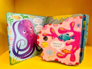 Play Hide and Seek With Octopus - Lift the Flaps- Usborne #BK544 - Img 3