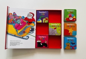 Santa’s Christmas Box of Books - 6 little books inside #BK498 - Img 3