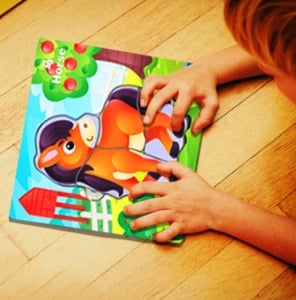 Set 6 Puzzle din carton Animale Domestice, Piese Mari, 6 in 1 #JJ5452 - Img 4