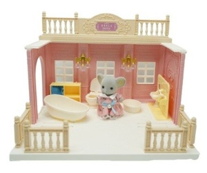 Set Baie pentru Papusi cu Mobilier si Figurina #JJ5213